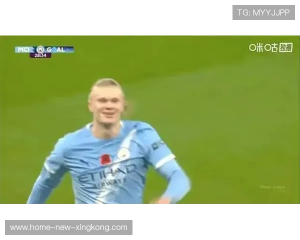 哈兰德门前小角度劲射产生巨大威胁 哈兰德门前小角度劲射产生巨大威胁