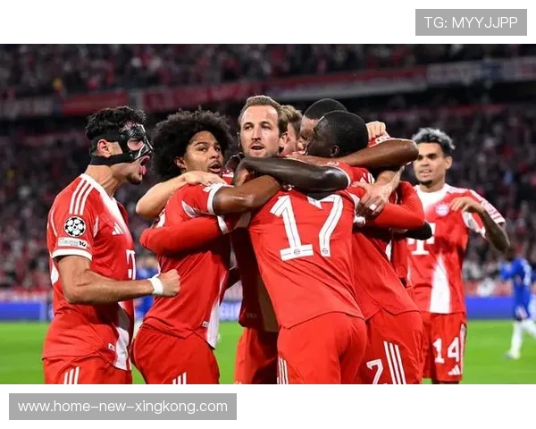 凯恩双响上演统治表现，拜仁牢牢掌控比赛